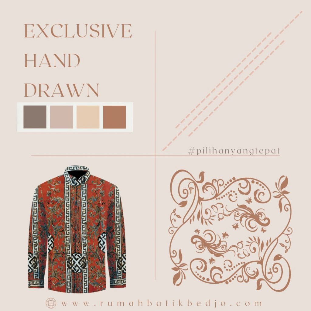 Batik tulis lengan panjang